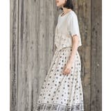 ＴシャツＳＥＴカギ針ビスチェアンサンブル | rps | 詳細画像3 