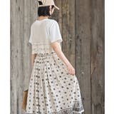 ＴシャツＳＥＴカギ針ビスチェアンサンブル | rps | 詳細画像4 