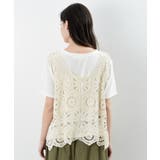 ＴシャツＳＥＴカギ針ビスチェアンサンブル２ | rps | 詳細画像19 