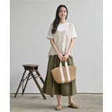 ＴシャツＳＥＴカギ針ビスチェアンサンブル２ | rps | 詳細画像2 