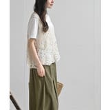 ＴシャツＳＥＴカギ針ビスチェアンサンブル２ | rps | 詳細画像3 