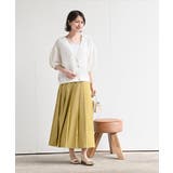 多釦ボリュームスリーブレースショートカーディガン | rps | 詳細画像10 