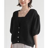 多釦ボリュームスリーブレースショートカーディガン | rps | 詳細画像30 