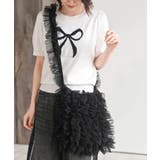 ブラック | チュールフリルショルダーBAG | rps