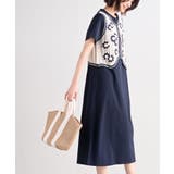 カギ針ベスト×Ｔシャツワンピースアンサンブル | rps | 詳細画像26 