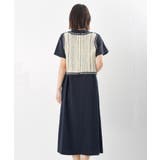 カギ針ベスト×Ｔシャツワンピースアンサンブル | rps | 詳細画像33 