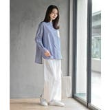 カワウソ多釦バンドカラーワイドシャツ | rps | 詳細画像27 