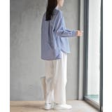 カワウソ多釦バンドカラーワイドシャツ | rps | 詳細画像30 