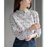 オフホワイト2 | プリントアソートバンドカラーシャツ | rps