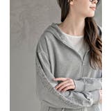 キャットスリーブミニ裏毛パーカー | rps | 詳細画像14