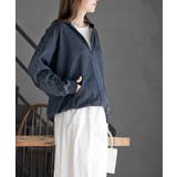 キャットスリーブミニ裏毛パーカー | rps | 詳細画像19