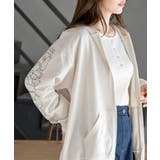 キャットスリーブミニ裏毛パーカー | rps | 詳細画像7