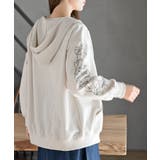 キャットスリーブミニ裏毛パーカー | rps | 詳細画像8