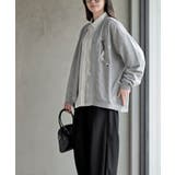 ブラブラキャットミニ裏毛Ｖネックカーディガン | rps | 詳細画像11 