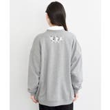 ブラブラキャットミニ裏毛Ｖネックカーディガン | rps | 詳細画像28 