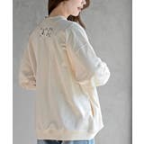 ブラブラキャットミニ裏毛Ｖネックカーディガン | rps | 詳細画像8 