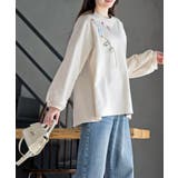 気球キャット刺繍ミニ裏毛プルオーバー | rps | 詳細画像5 