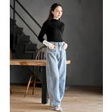 配色メロープチハイネックカットソー | rps | 詳細画像17 