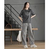 立体チェーン刺繍６分袖Ｔ | rps | 詳細画像18 