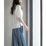 立体チェーン刺繍６分袖Ｔ | rps | 詳細画像3 