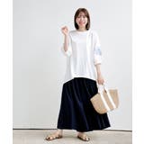 刺繍スリーブ７分袖カットプルオーバー | rps | 詳細画像10 