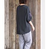 刺繍スリーブ７分袖カットプルオーバー | rps | 詳細画像13 