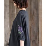 刺繍スリーブ７分袖カットプルオーバー | rps | 詳細画像16 