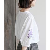 刺繍スリーブ７分袖カットプルオーバー | rps | 詳細画像27 