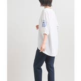 刺繍スリーブ７分袖カットプルオーバー | rps | 詳細画像4 