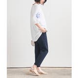 刺繍スリーブ７分袖カットプルオーバー | rps | 詳細画像5 