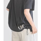 ブラブラキャット裾ドロストＴシャツ | rps | 詳細画像9 
