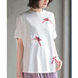 オフホワイト | リボンキャットワイドＴ | rps