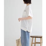 フラワーキャット裾ドロストＴシャツ | rps | 詳細画像3 