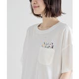 フラワーキャット裾ドロストＴシャツ | rps | 詳細画像6 