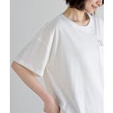 フラワーキャット裾ドロストＴシャツ | rps | 詳細画像9 