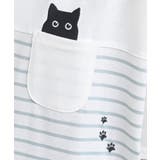ねこだらけ3ポケットボーダーワイドT | rps | 詳細画像8