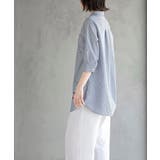 ねこだらけ３ポケット７分袖シャツチュニック | rps | 詳細画像11 