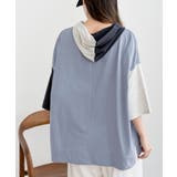 キャット刺繍3配色パーカーTシャツ | rps | 詳細画像25