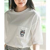 スカーフキャット刺繍ポケットＴ | rps | 詳細画像6 