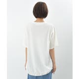 ハート刺繍裾ドロストＴシャツ | rps | 詳細画像28 