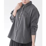 CHACグレー | 多釦キャットシャツ | rps