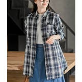 ねこだらけ3ポケットシャツチュニック | rps | 詳細画像1