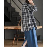 ねこだらけ3ポケットシャツチュニック | rps | 詳細画像12