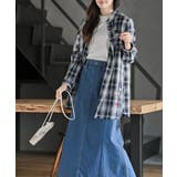 ねこだらけ3ポケットシャツチュニック | rps | 詳細画像13