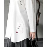 ねこだらけ3ポケットシャツチュニック | rps | 詳細画像25