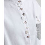 カワウソ多釦バンドカラーワイドシャツ | rps | 詳細画像10 