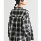 カワウソ多釦バンドカラーワイドシャツ | rps | 詳細画像18 