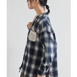 カワウソ多釦バンドカラーワイドシャツ | rps | 詳細画像25 