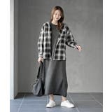 ポケットキャットフード付きチェックシャツ | rps | 詳細画像2 