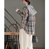 ポケットキャットフード付きチェックシャツ | rps | 詳細画像20 